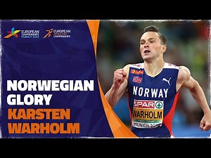 Karsten Warholm Triumphs In 400m Hurdles Final - European Athletics Championships - Munich 2022