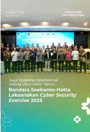 Latihan Keamanan Siber 2025 di Bandara Soekarno-Hatta