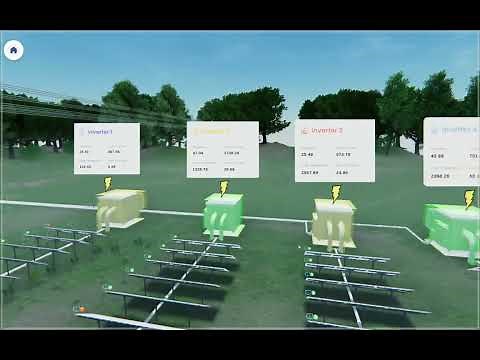 Solar Plant - Digital twin