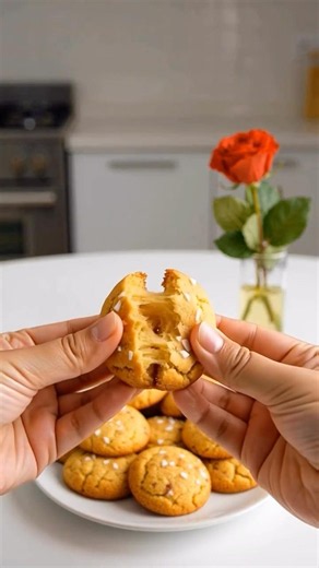 2-Ingredient Healthy Banana Coconut Cookies 🍌 #HealthyCookies #2Ingredients #EasySnack