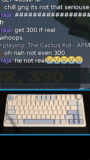 I was FORCED to type 300 WPM 💀