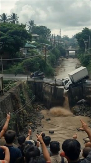 Shocking Bridge Collapse 2025 | Disaster Simulation Caught on Camera