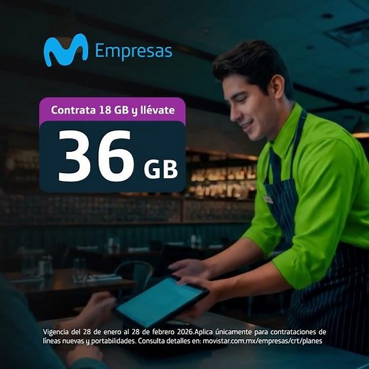 Movistar Empresas | Sí, es posible crecer con más GB​
