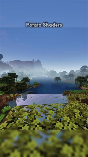 Shaders for Potato PC #minecraft