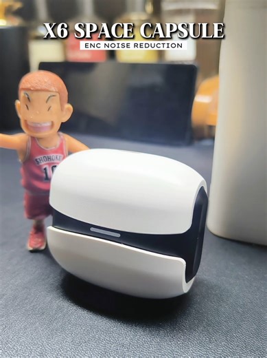 Innovative X6 Space Capsule Design with ENC Noise Reduction