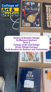Core learning materials for the History of Graphic Design course College of Art & Design – Smart Village Campus #GraphicDesign #DesignEducation #CollegeOfArtAndDesign AASTMT VisualCommunication | College of Art & Design AAST | Facebook