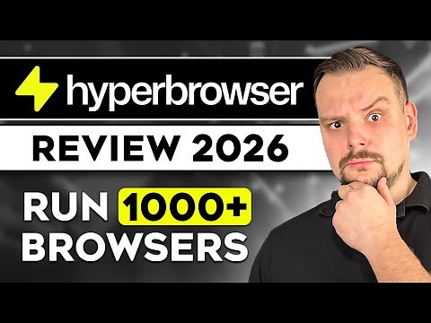 Hyperbrowser AI Review - 2026 | How AI Agents Can Run 1000+ Browsers in a Cloud (No Setup Required)