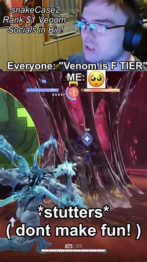 Venom is S tier because of Plays like this... #marvelrivals #snakecase2