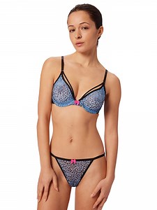 Parade Mesh Underwire Bra and Cheeky Set, Sizes XS to 3XL