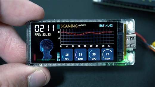 Finally AMOLED display on the development board. This is T-display S3 AMOLED, esp32 board programmed in Arduino IDE. This display looks amazing. It will be hard to return to LCD screens. In comments you can find the whole video with instructions , links and free code examples.