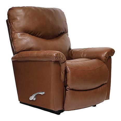 La-Z-Boy James Manual Leather Rocker Recliner | HSN
