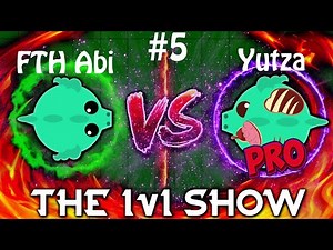 Mope.io // THE 1V1 SHOW #5 // FTH Abi VS Yutza(PRO) // INSANE FIGHTS , 3 ROUNDS + 1 BONUS FIGHT