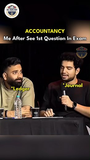 A.S Academy | Me looking at the first question in the Accountancy exam, Realizing all my preparation (Journal, Ledger, Balance Sheet) has abandoned me.... | Instagram