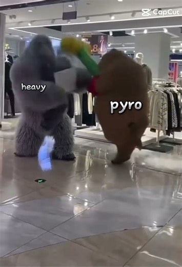 pyro makes heavy mad #tf2