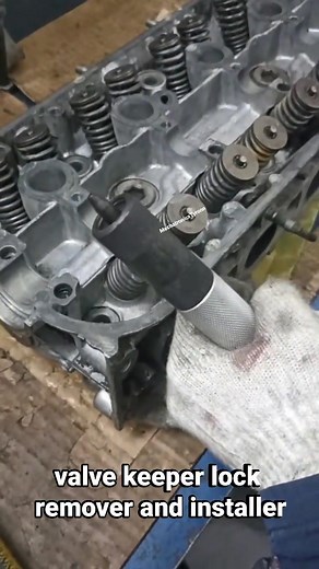 468K views · 3.2K reactions | #mechanic #tools #tips valve keeper lock remover and installer #car #engine #tutorial #repair Mechatronics Tyronn | Mechatronics Tyronn | Facebook