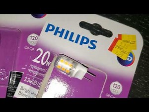 G8 and G9 LED Bulb replacement