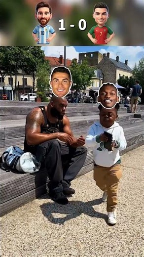 Messi VS Theo VS Neymar VS Palmer VS Griezmann VS Ronaldo Fall to Water