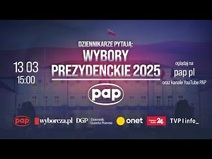 Dziennikarze pytają: wybory prezydenckie 2025 | DEBATA