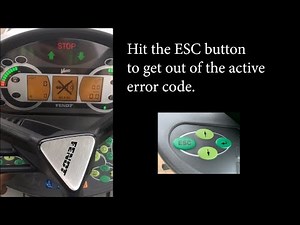 How to Retrieve Error Codes | Fendt Tractors