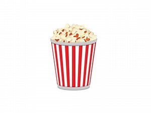 Vinyl Sticker Decal Popcorn Movie Theater Food DIY Sign - Etsy