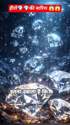 Asli Heeron Ki Baarish! 💎😱l Diamond rain #facts