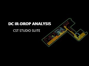 DC IR Drop Analysis in CST Studio Suite