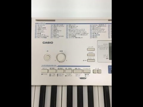 658. Casio LK-222 Accompaniment Tunes