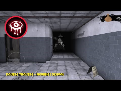 Face Your Fears: Double Trouble in Eyes Horror Game | Newbie Mode School Escape!