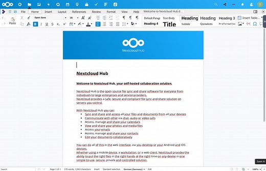 【Office不要？】NextcloudにCollabora Online入れてみた