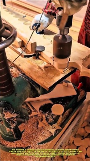 Precision Wood Drilling Technique | Perfect Circular Joinery!.