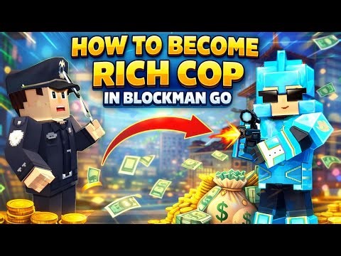 HOW TO BECOME RICH COP IN BLOCKMAN GO 😱 | Jail Break Pro Tips 2026