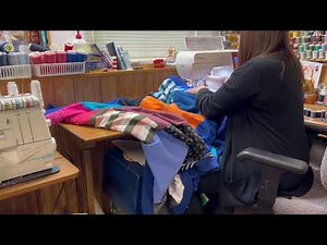 Making a T-shirt blanket