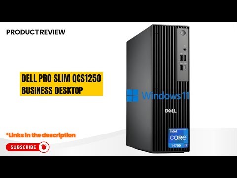 Dell Pro Slim QCS1250 Review | Intel i7-14700 Business Desktop ⚡ Ultra-Quiet Dual 4K OptiPlex