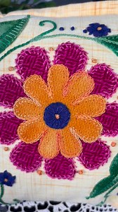 Betty Jean | 8” x 8” wool appliqué pillow #stitchGLP #artisandyedwool #valdani #wool #embroidery #woolapplique | Granny's Legacy Patterns