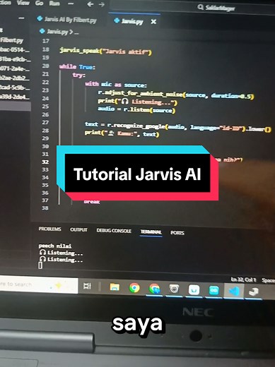 Cara Bikin AI Jarvis di Kamar Menggunakan Python