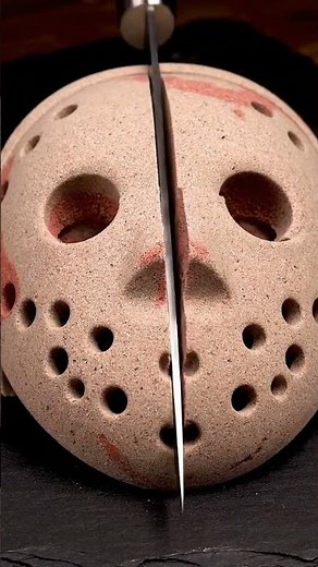 TINGLY Jason Voorhees ASMR: Bloody Red Sand Crumble!