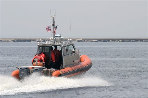Coast Guard search: 1 person ‘recovered’, 1 missing after boat overturns off Cape Cod
