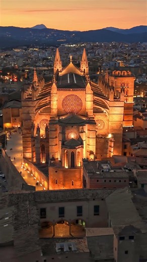 Palma de Mallorca 🇪🇸 | Spain's Stunning Island Paradise from Above ✨ #Shorts