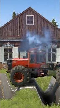 Spintires: MudRunner - MONSTER TRUCK: Will It BREAK?! GRAVITY DEFYING on ROUGH TERRAIN! #mudrunne