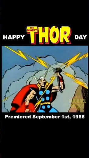 Happy The Mighty Thor Day! Premiered 60 years ago today