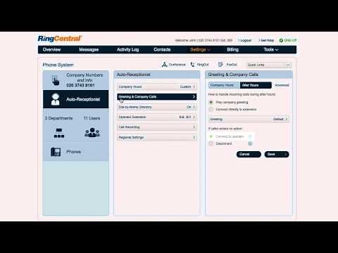 How to Change Company Voicemail Greetings
