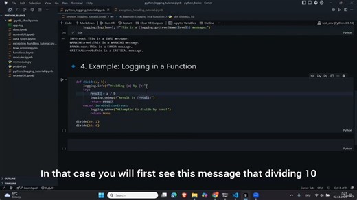11 - Logging in Python