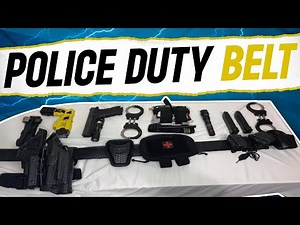 Police/Security Duty Belt Setup!!! (Updated Duty Belt)