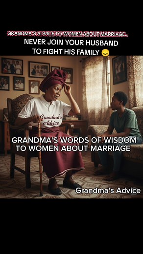 Grandma's Marriage Advice: Avoid Family Conflicts