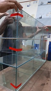 385K views · 4.6K reactions | This is a handmade glass display cabinet that I built myself. It has multiple shelves and clear glass panels on all sides, which makes it perfect for showcasing items neatly. I will use this cabinet to #store and display chocolates. The transparent design helps the chocolates look more attractive and organized, and the overall build gives a clean and professional appearance. #reelschallengereelschallenge | MD Emon Bepary | Facebook