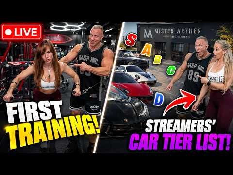FIRST Workout With Louise + Streamers' Car Tier List!