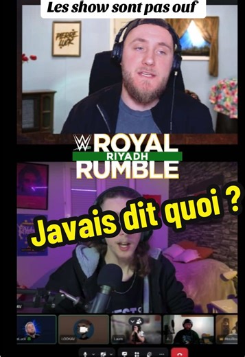 C’était chez @PierreLuck sur Twitch #wrestling #fandecatch #catch #WWE #royalrumble