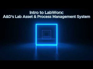Overview of A&D Technology's LabWorX Software for lab asset and process management.