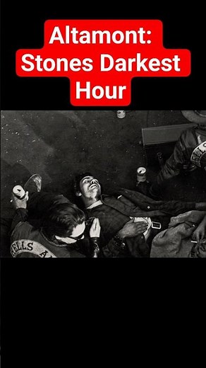 The Rolling Stones’ Cocaine-Fueled Tragedy at Altamont (1969) #rollingstones