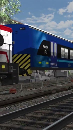 Open Rails Argentina | MRW | Cruce de Trenes en Maquinista Fangio